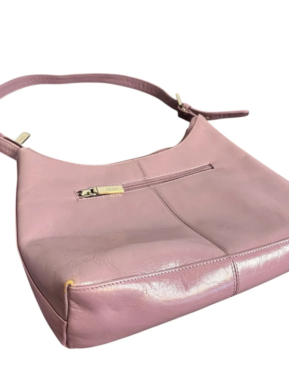 Hobo international shoulder bag Y2K purple leather